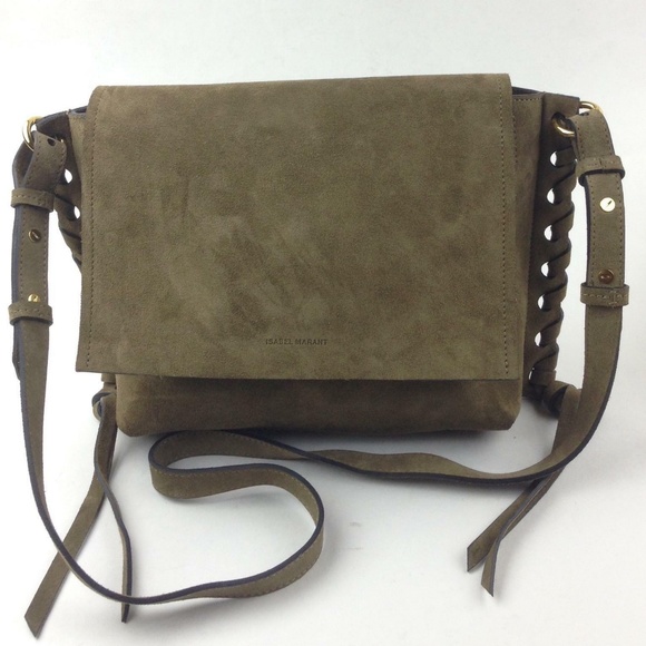 Isabel Marant Handbags - ISABEL MARANT Asli Whipstitched Shoulder Bag